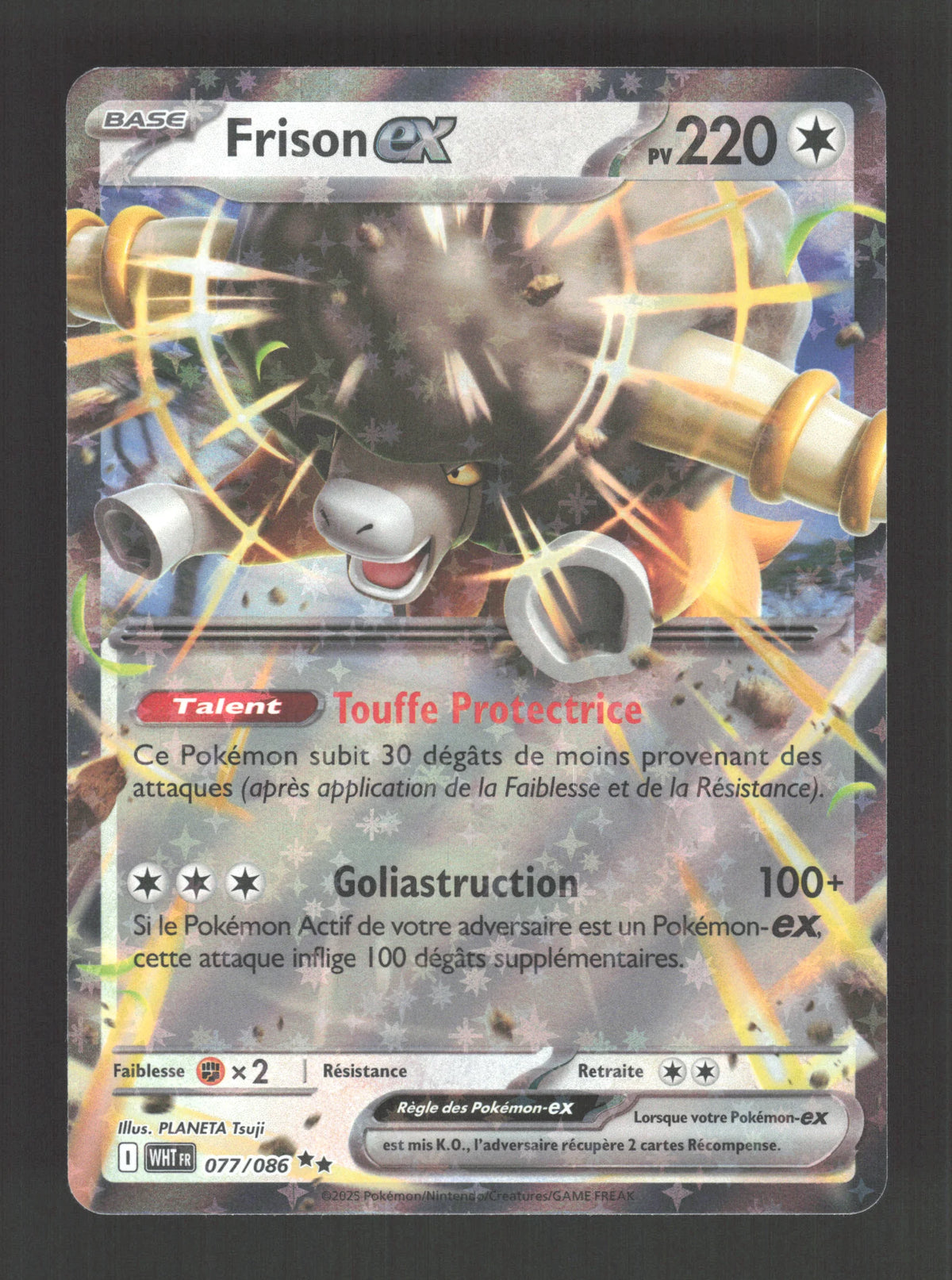 077/086 Frison EX - Flamme Blanche