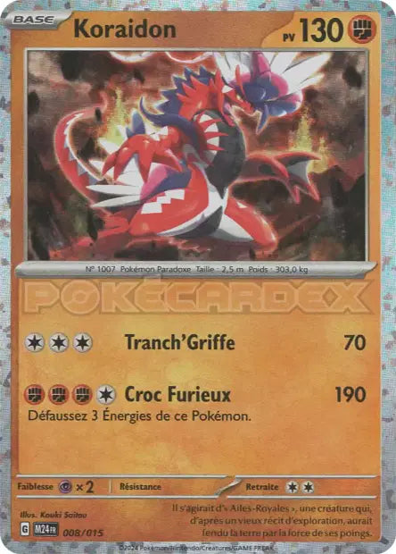 008/015 Koraidon HOLO - Promo McDonald's 2024