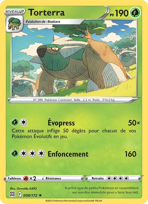 Torterra Holo 008/172 - Stars Étincelantes