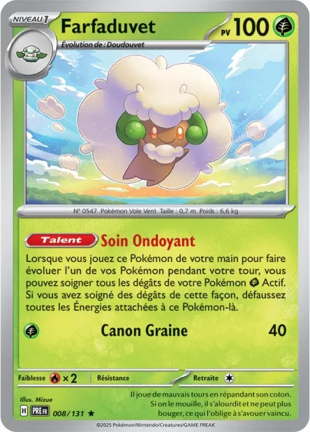 008/131 Farfaduvet Holo - Évolutions Prismatiques