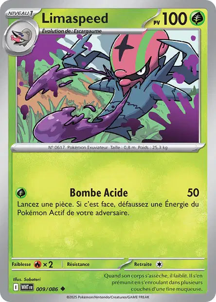 009/086 Limaspeed POKEBALL - Flamme Blanche - Pokeball