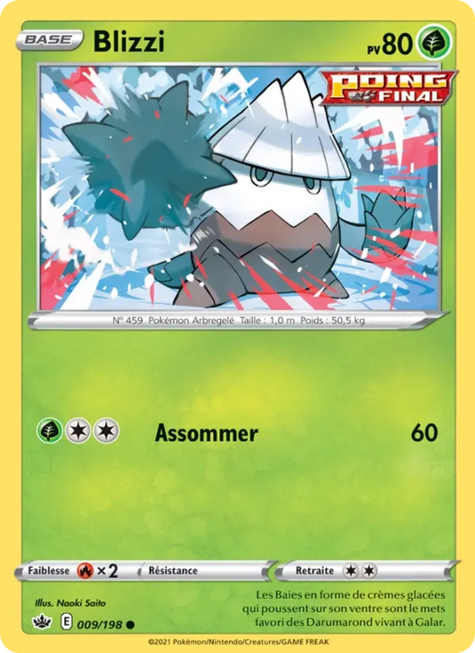 009/198 Blizzi Reverse - Règne de Glace