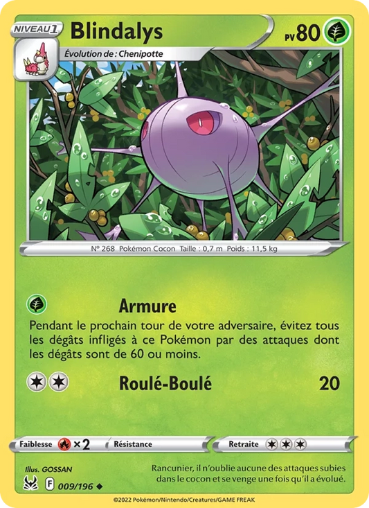 009/196 Blindalys Reverse - Origine Perdue