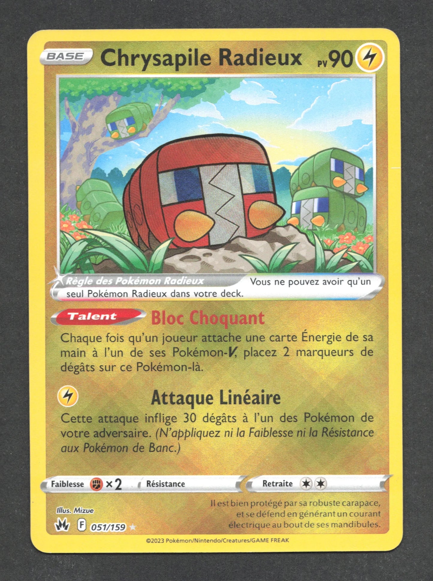 051/159 Chrysapile RADIEUX - Zénith Suprême