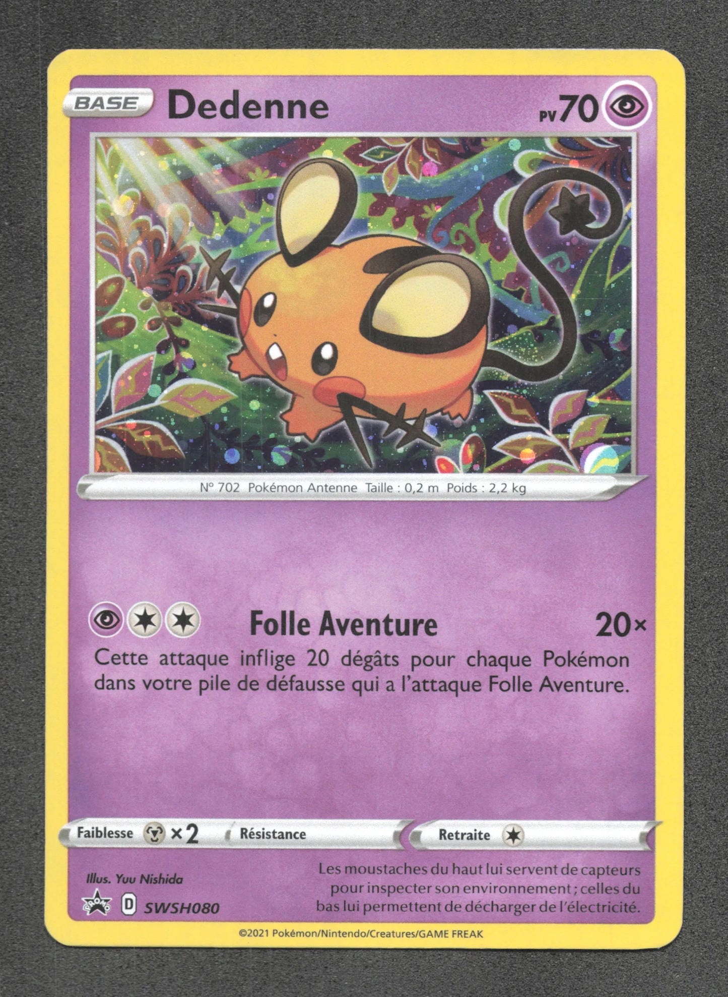 SWSH080 Dedenne HOLO - Promo SWSH