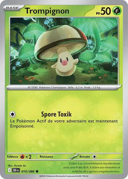 010/086 Trompignon POKEBALL - Foudre Noire - Pokeball