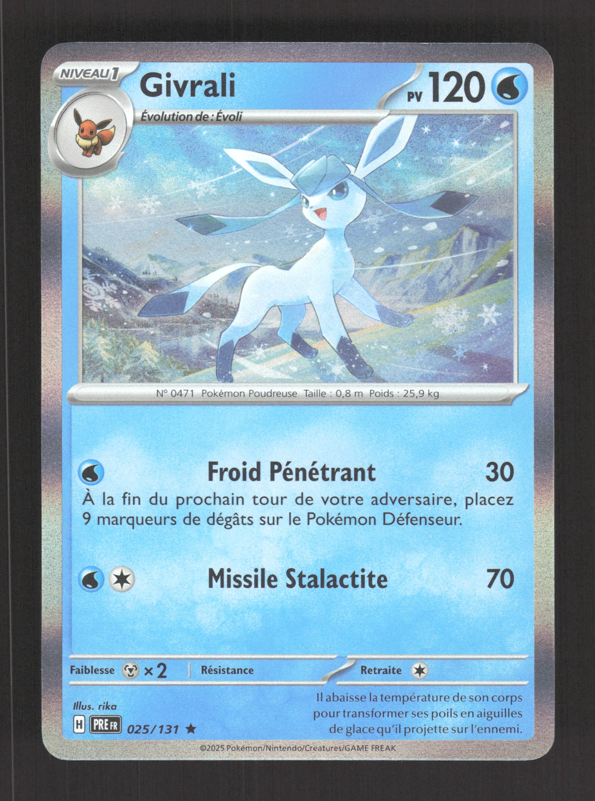 025/131 Givrali HOLO - Évolutions Prismatiques