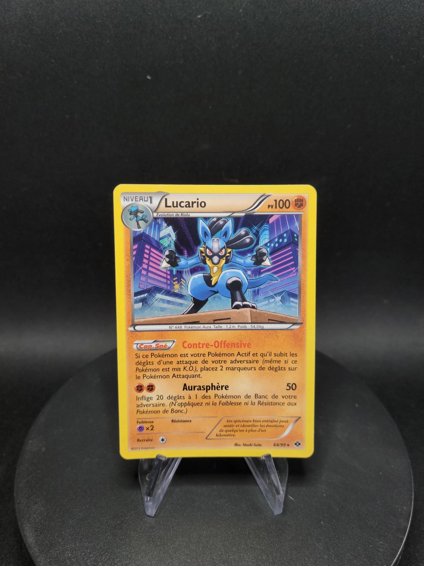 64/99 Lucario HOLO - Destinées Futures