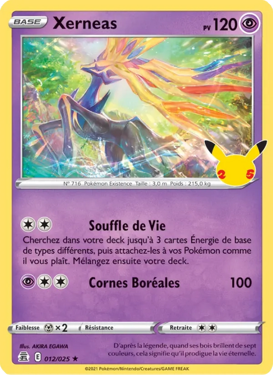 Xerneas Holo 012/025 - Célébrations