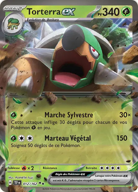012/162 Torterra EX STAMP - Forces Temporelles - STAMP