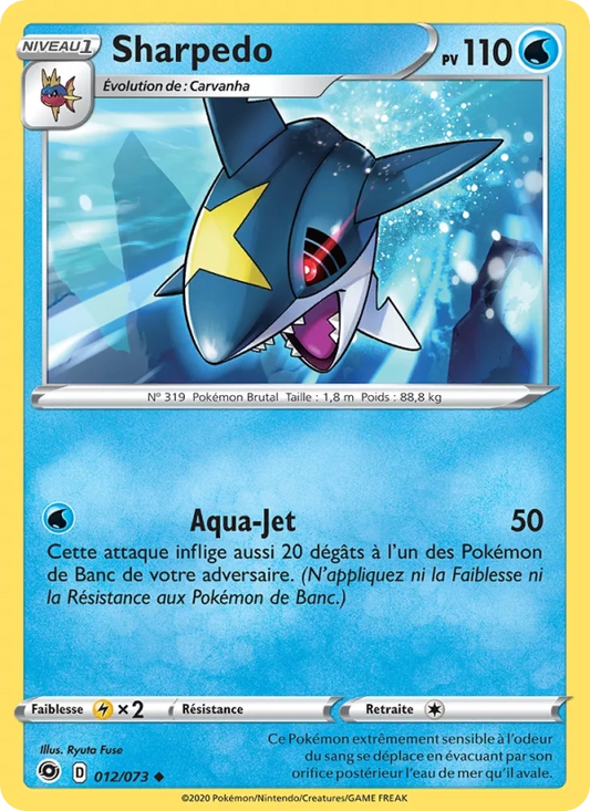 012/073 Sharpedo Reverse - La Voie du Maître