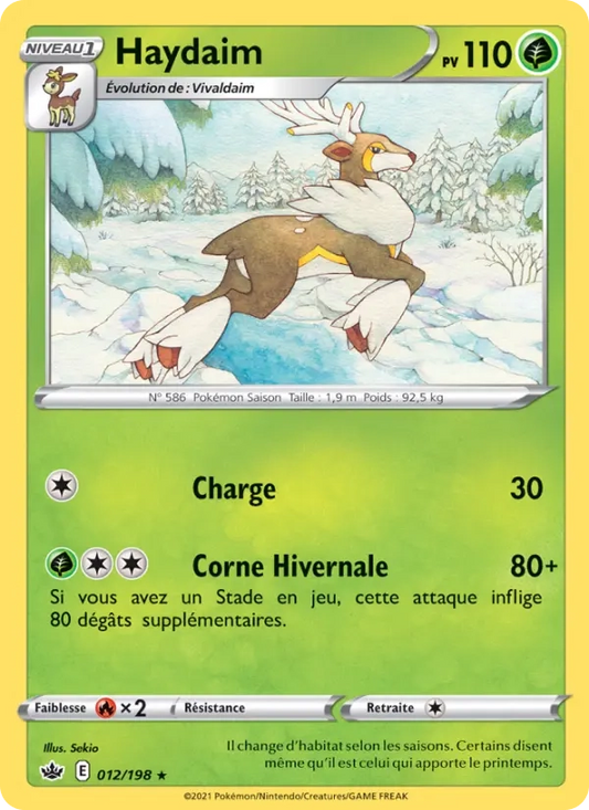 012/198 Haydaim Reverse - Règne de Glace