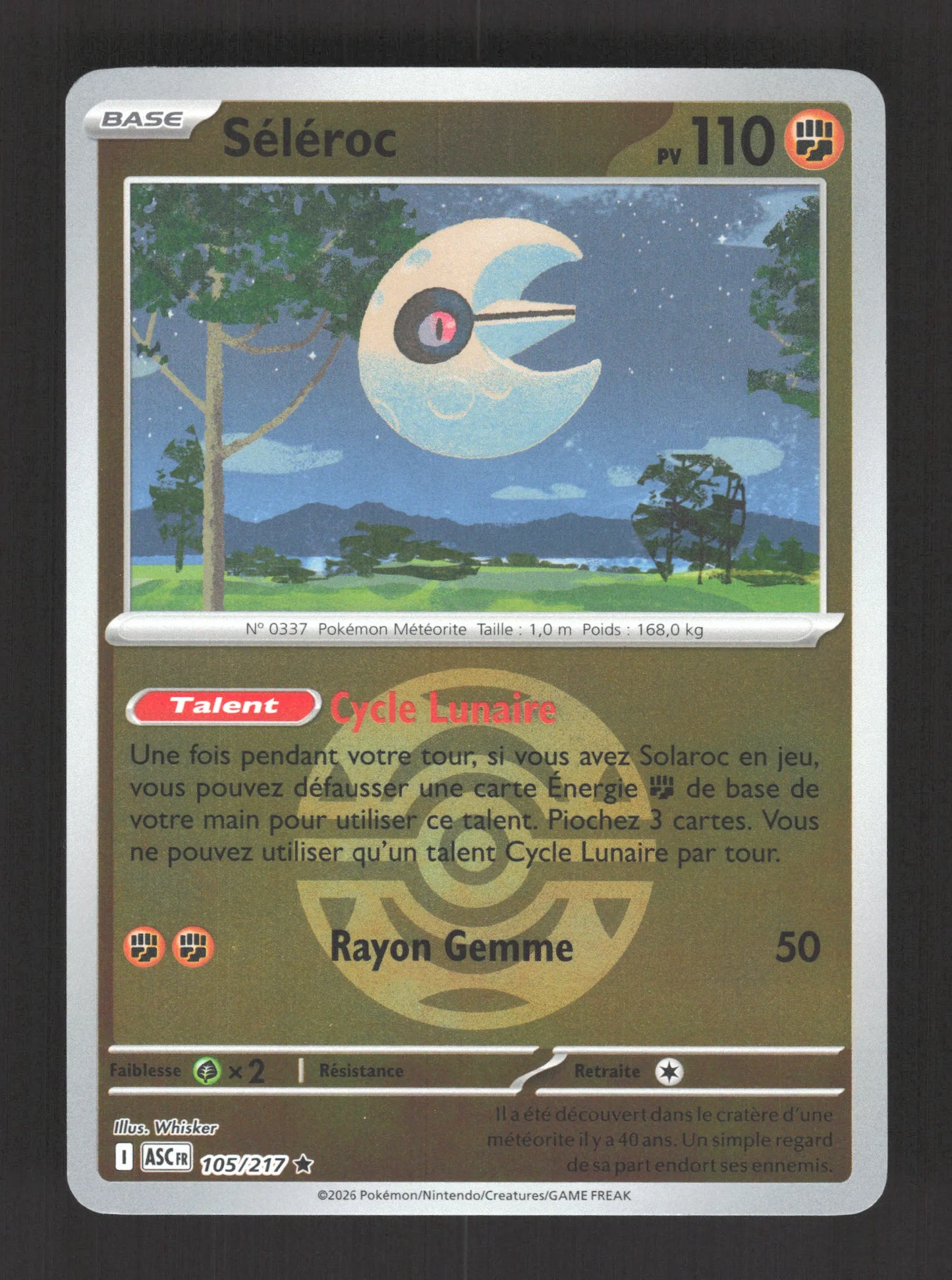 105/217 Seleroc POKEBALL - Héros Transcendants