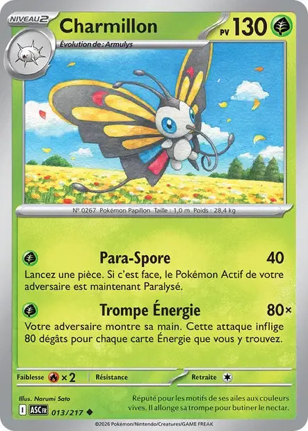 013/217 Charmillon REVERSE ENERGIE - Héros Transcendants
