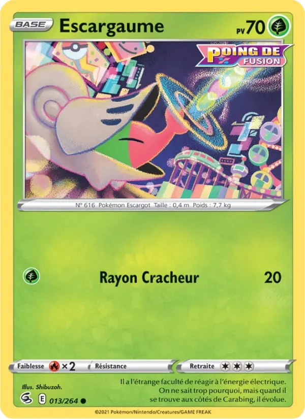 013/264 Escargaume Reverse - Poing de Fusion