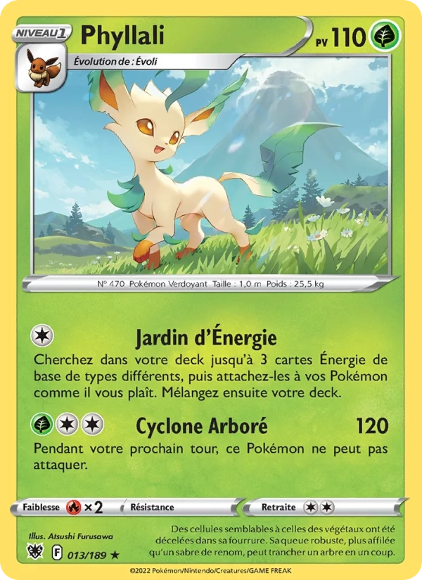 013/189 Phyllali REVERSE - Astres Radieux