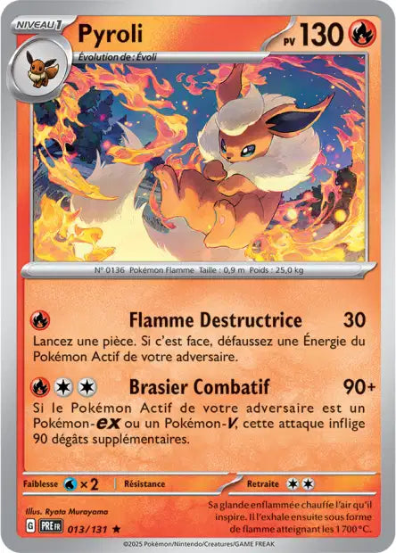 013/131 Pyroli HOLO - Évolutions Prismatiques