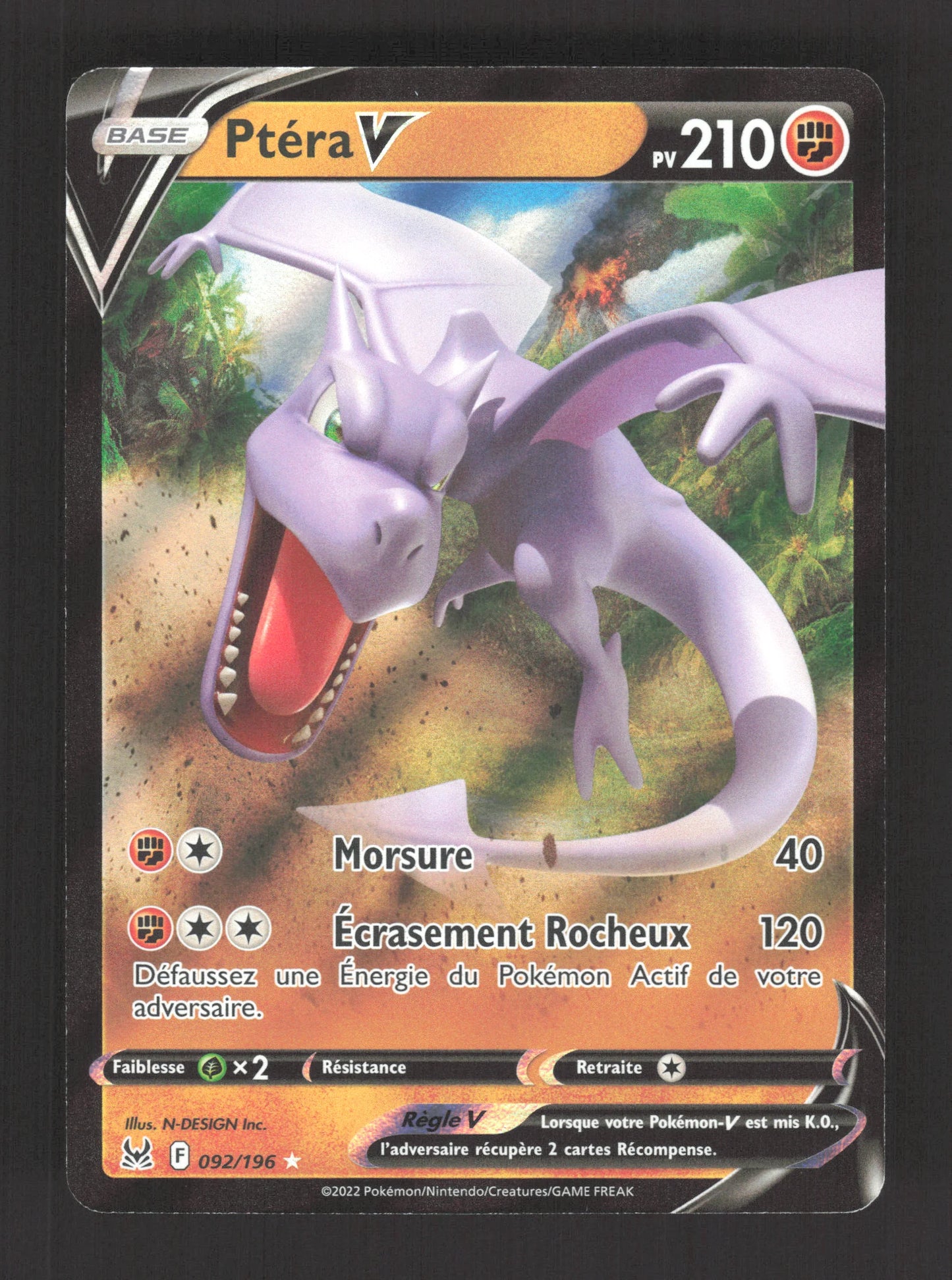092/196 Ptera V - Origine Perdue