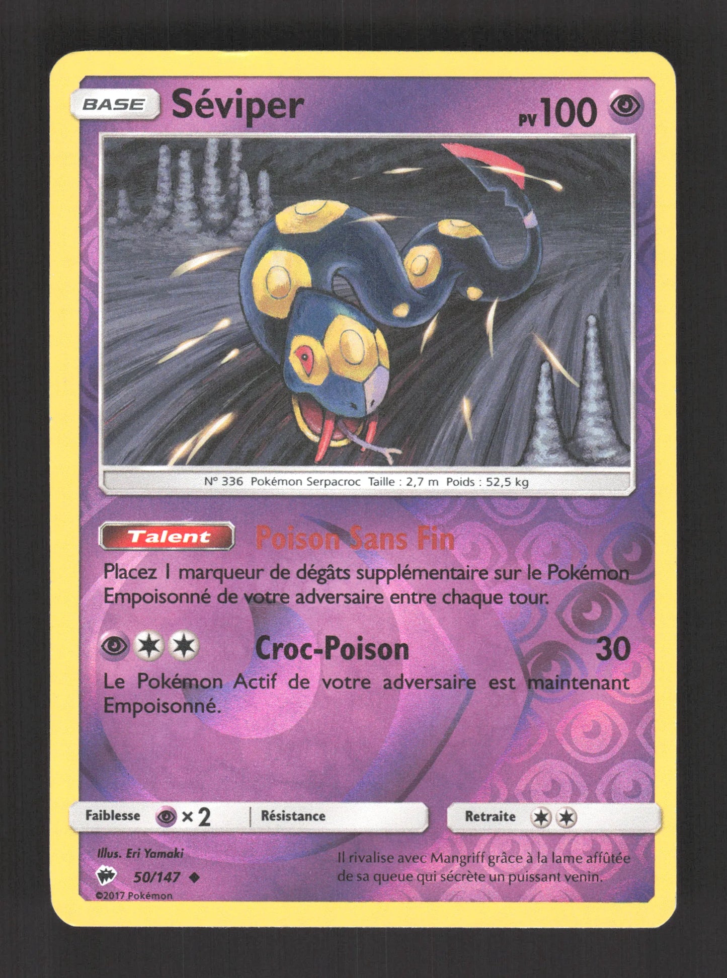 50/147 Seviper REVERSE - Ombres Ardentes