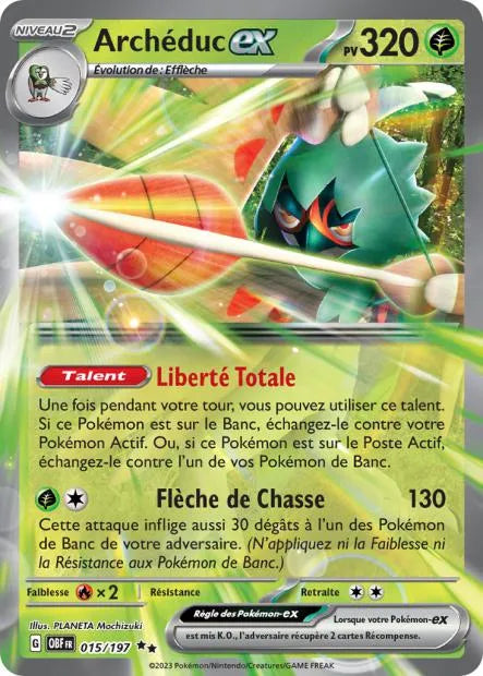 015/197 Archeduc EX - Flammes Obsidiennes