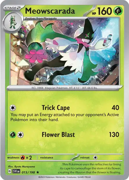 015/198 Miascarade HOLO SPARKLE - Écarlate et Violet - HOLO SPARKLE