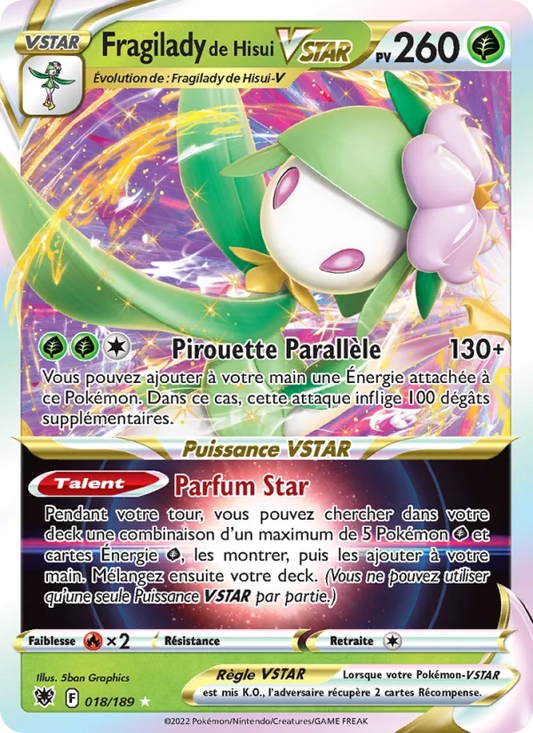 018/189 Fragilady VSTAR - Astres Radieux