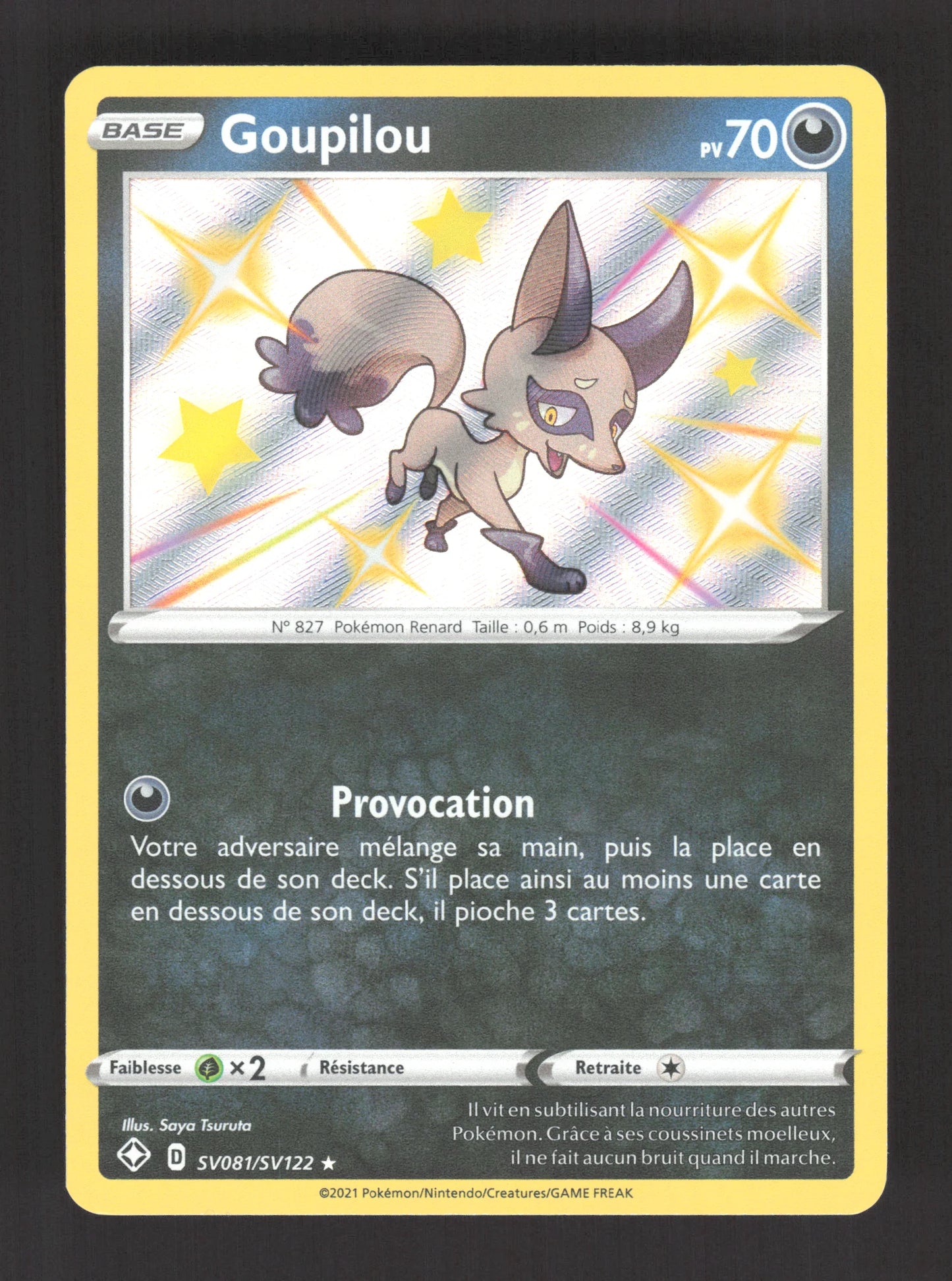 SV081/SV122 Goupilou SHINY - Destinées Radieuses