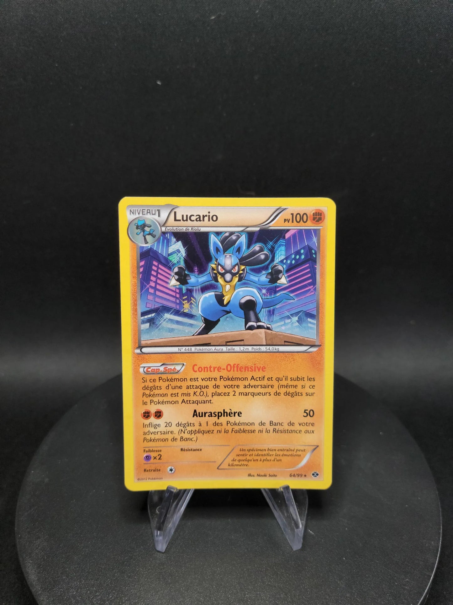 64/99 Lucario HOLO - Destinées Futures