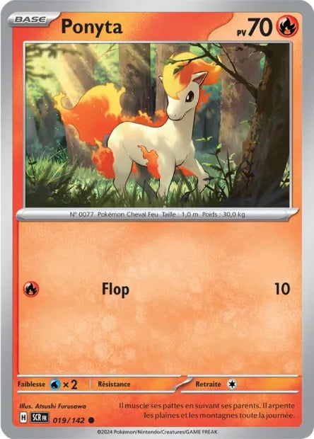 019/142 Ponyta Reverse - Couronne Stellaire