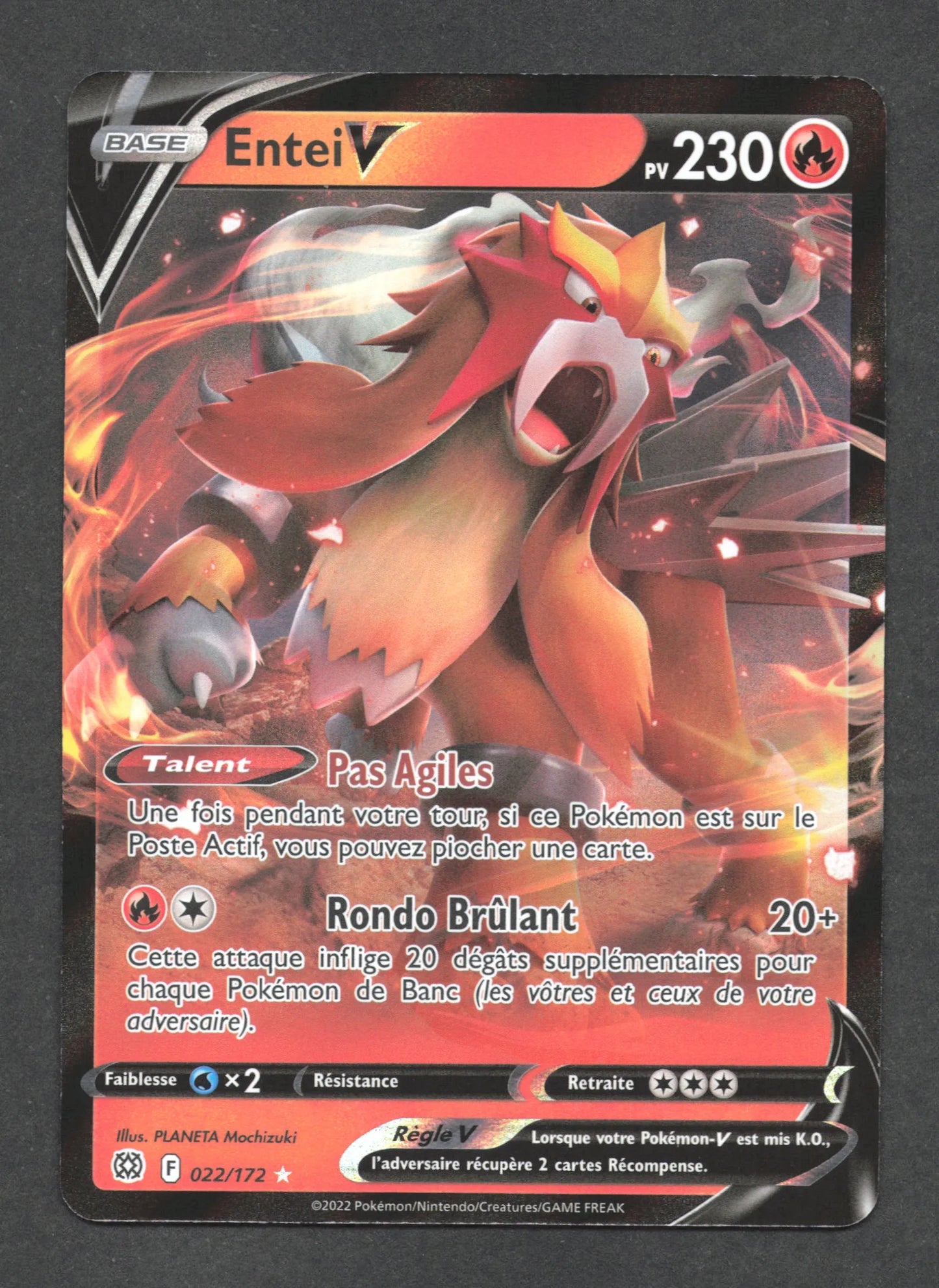 022/172 Entei V - Stars Étincelantes