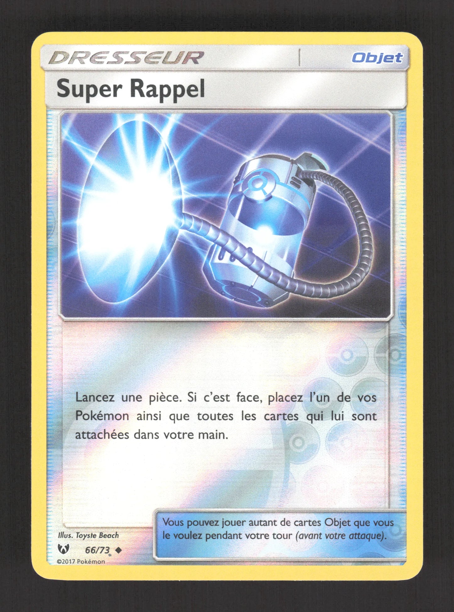 66/73 Super Rappel REVERSE - Légendes Brillantes