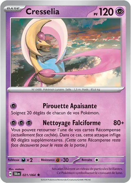 021/064 Cresselia Holo - Fable Nébuleuse