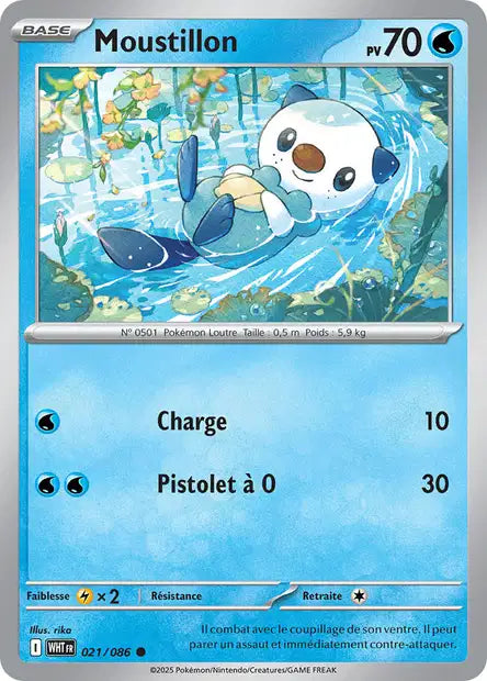 021/086 Moustillon POKEBALL - Flamme Blanche - Pokeball