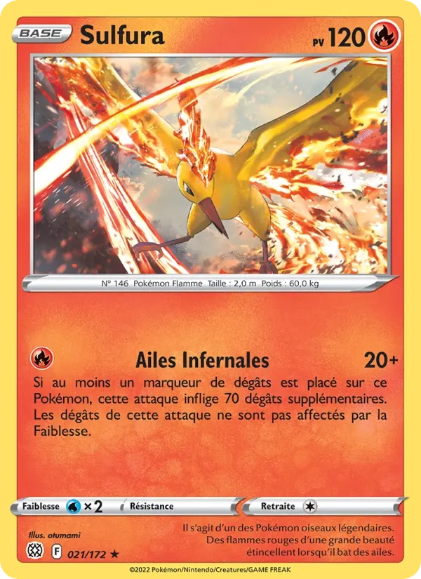 021/172 Sulfura HOLO COSMOS - Stars Étincelantes