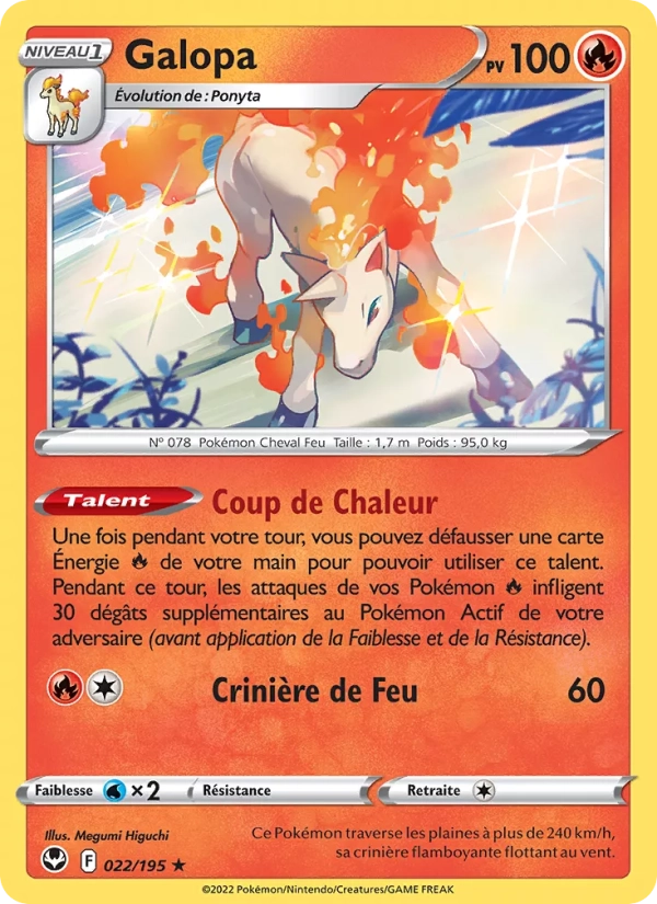 Galopa Holo 022/195 - Tempête Argentée