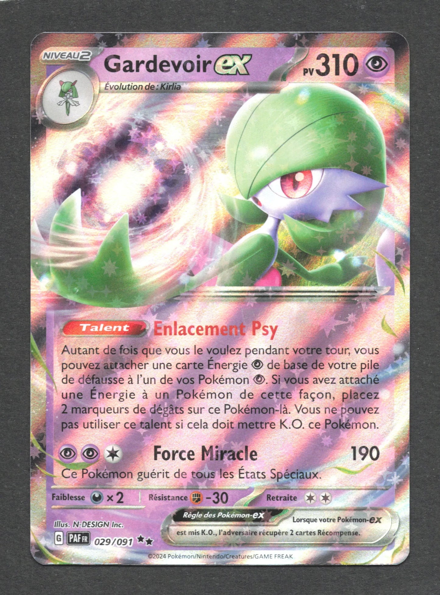 029/091 Gardevoir EX - Destinées de Paldea
