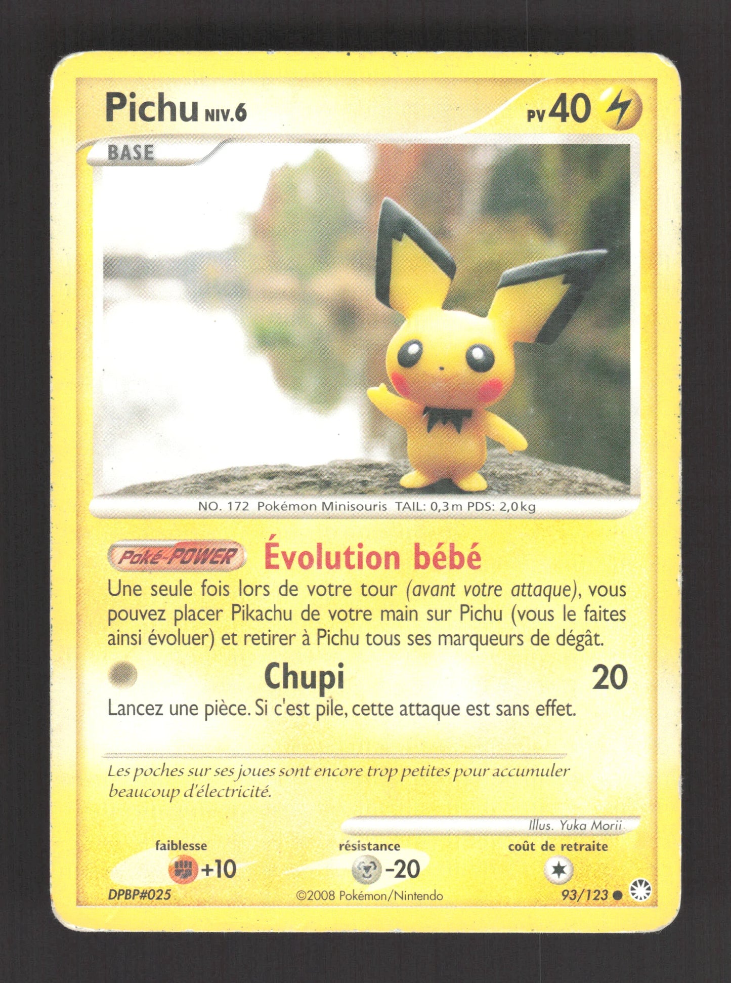 93/123 Pichu CO - Trésors Mystérieux