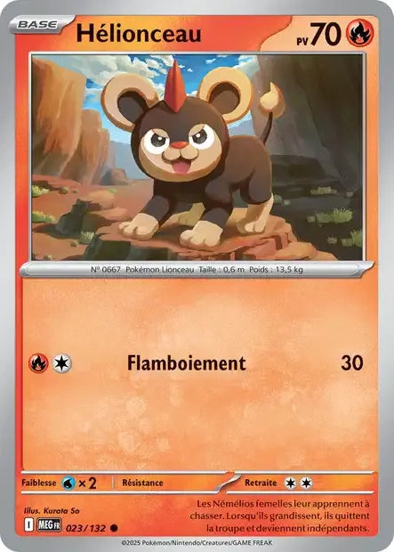 023/132 Hélionceau Reverse - Méga-Évolution