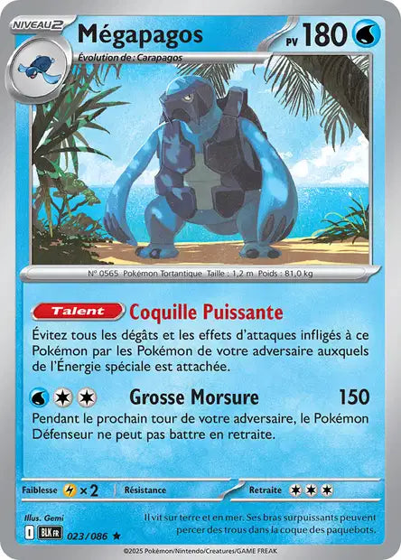 023/086 Megapagos POKEBALL - Foudre Noire - Pokeball