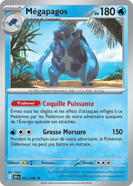 023/086 Mégapagos Holo - Foudre Noire