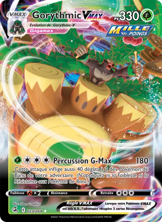 023/264 Gorythmic VMAX - Poing de Fusion