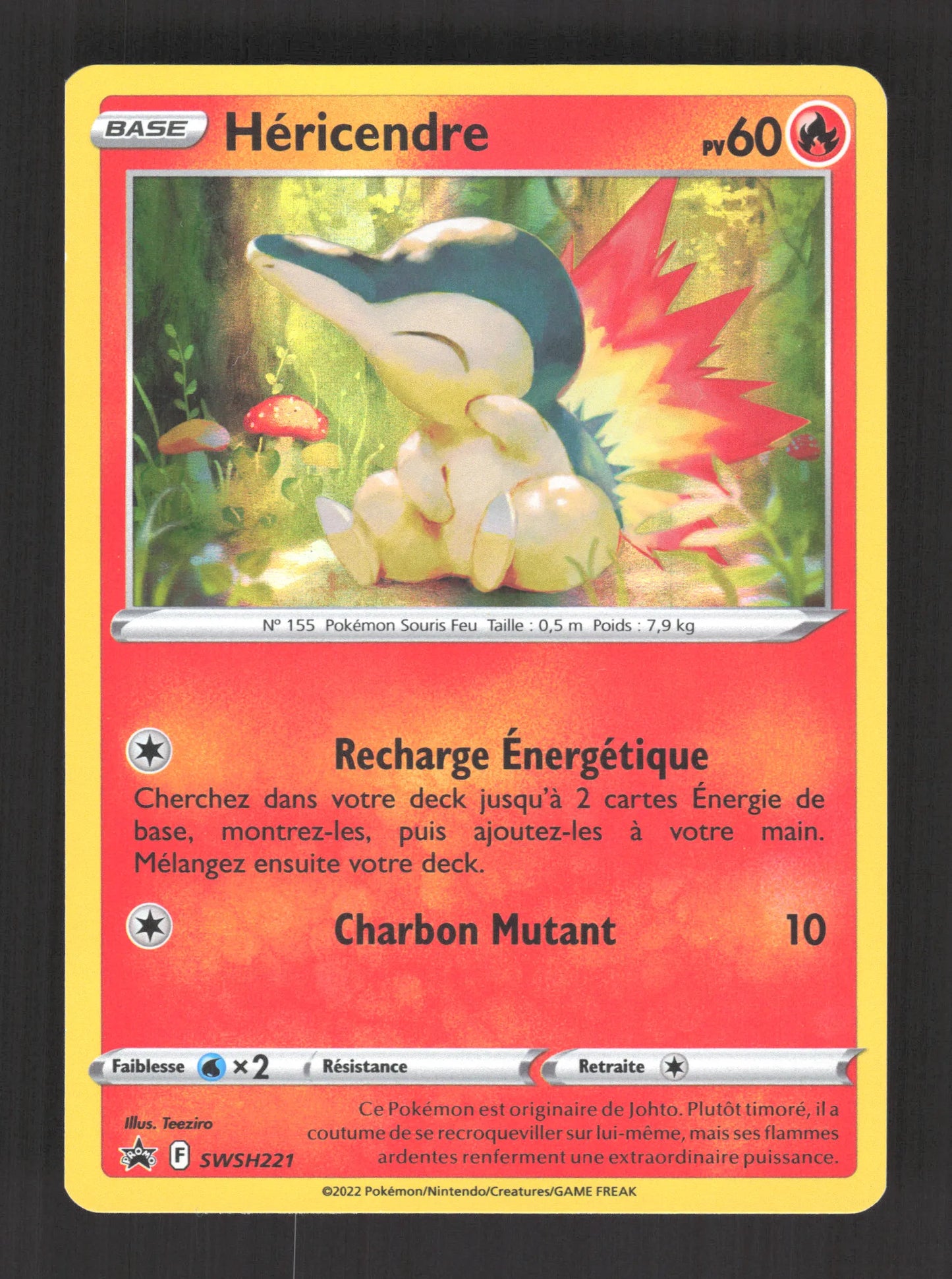 SWSH221 Hericendre HOLO - Promo SWSH