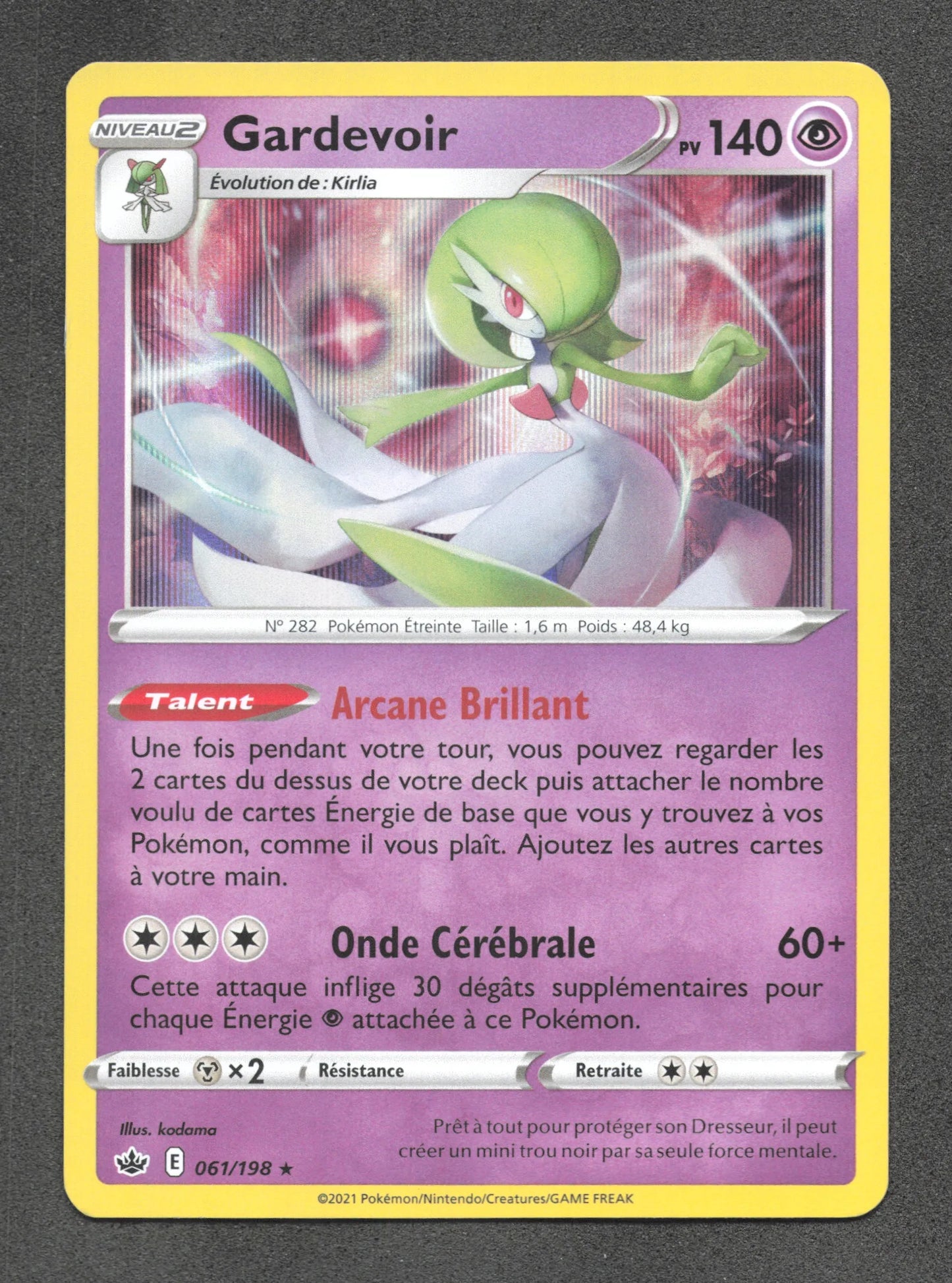 061/198 Gardevoir HOLO - Règne de Glace