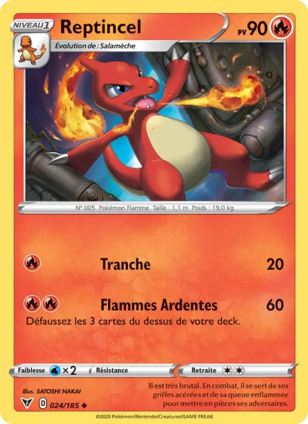 024/185 Reptincel REVERSE - Voltage Éclatant