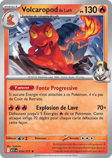 024/217 Volcaropod POKEBALL - Héros Transcendants