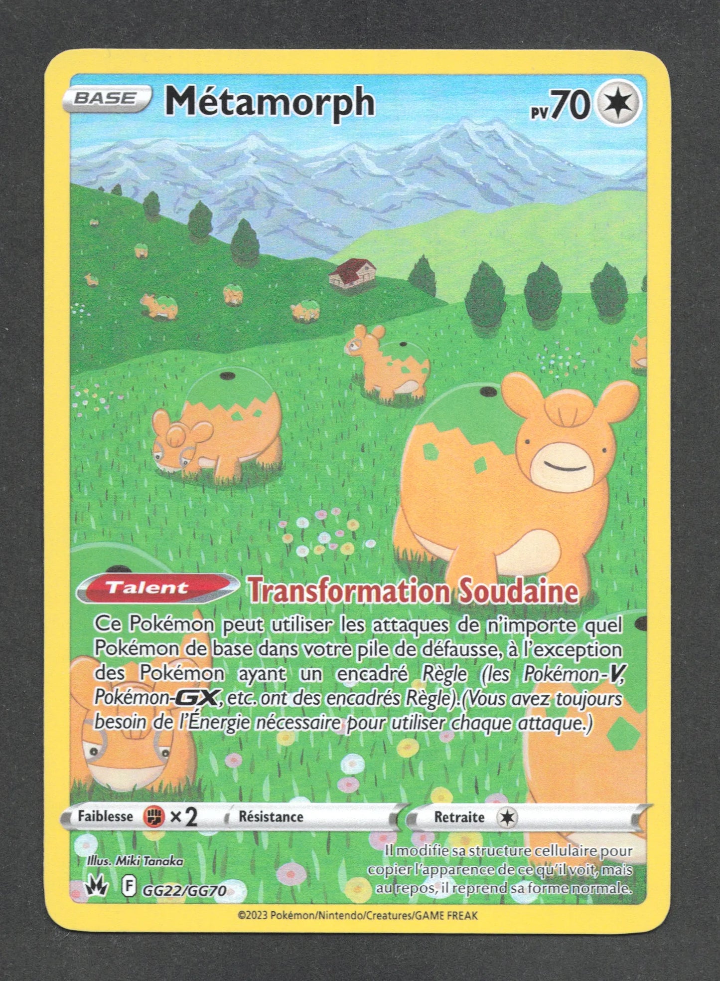 GG22/GG70 Metamorph GG - Zénith Suprême