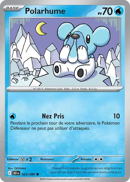 025/086 Polarhume POKEBALL - Foudre Noire