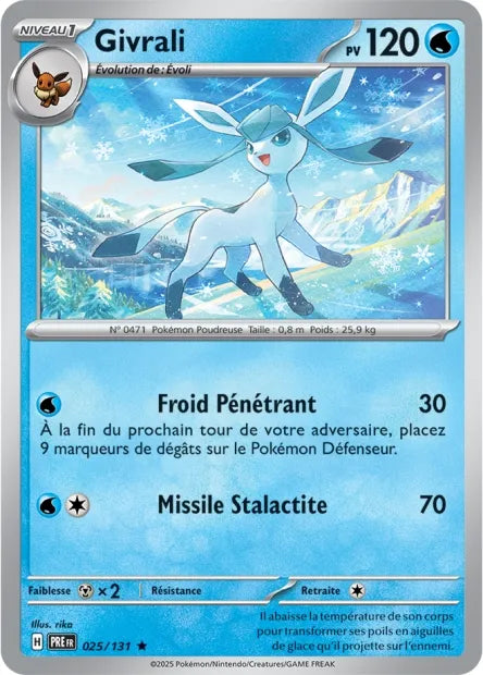 025/131 Givrali HOLO - Évolutions Prismatiques