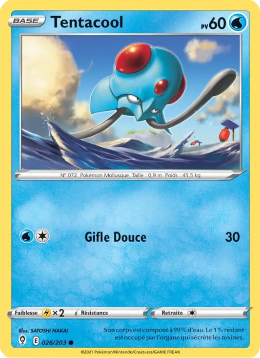 026/203 Tentacool Reverse - Évolution Céleste