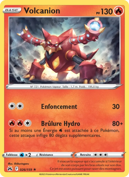 Volcanion Holo 026/159 - Zénith Suprême